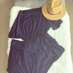 Navy Blue Maxi With Pockets